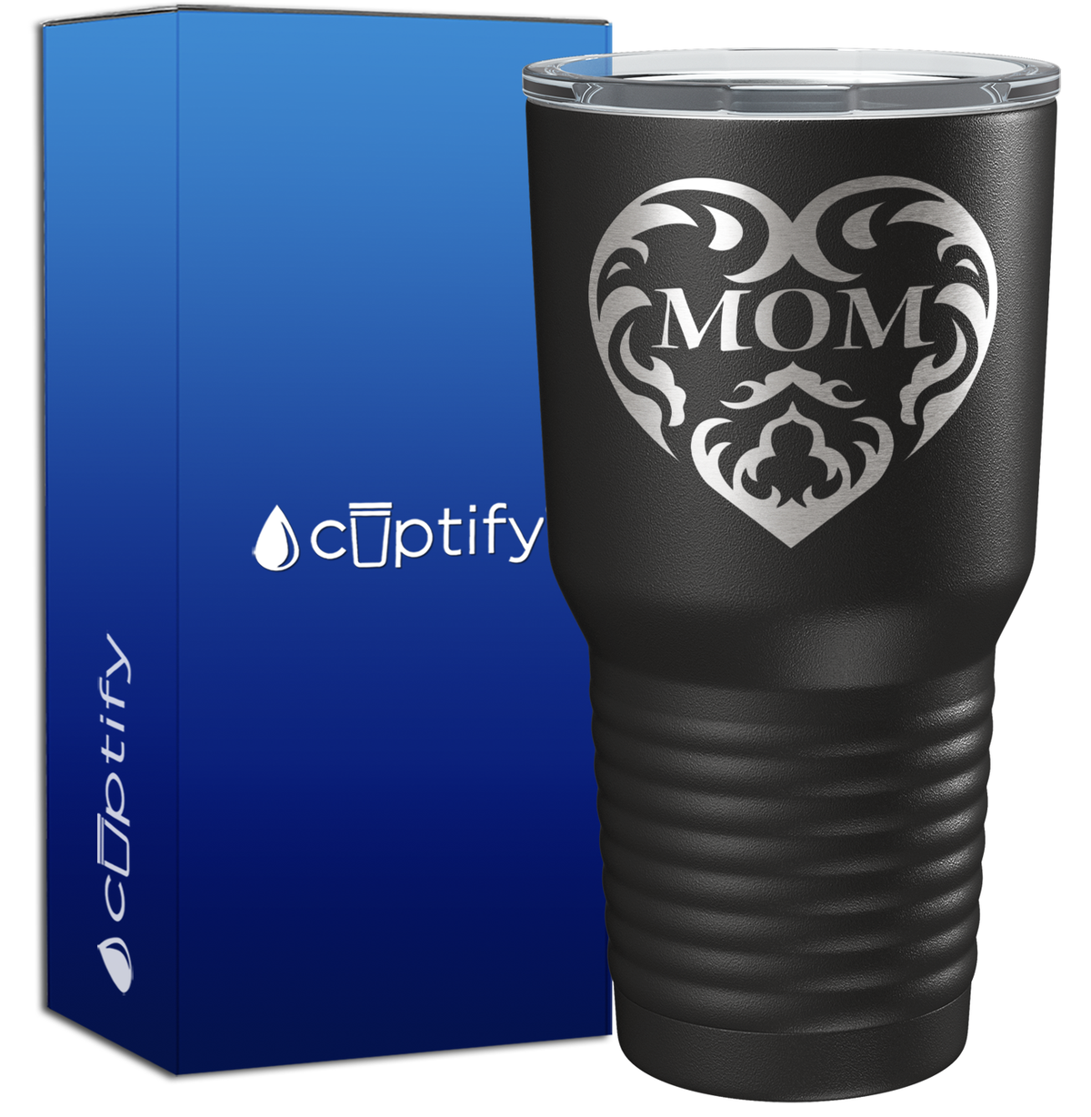 Mom Heart 30oz Mom Tumbler