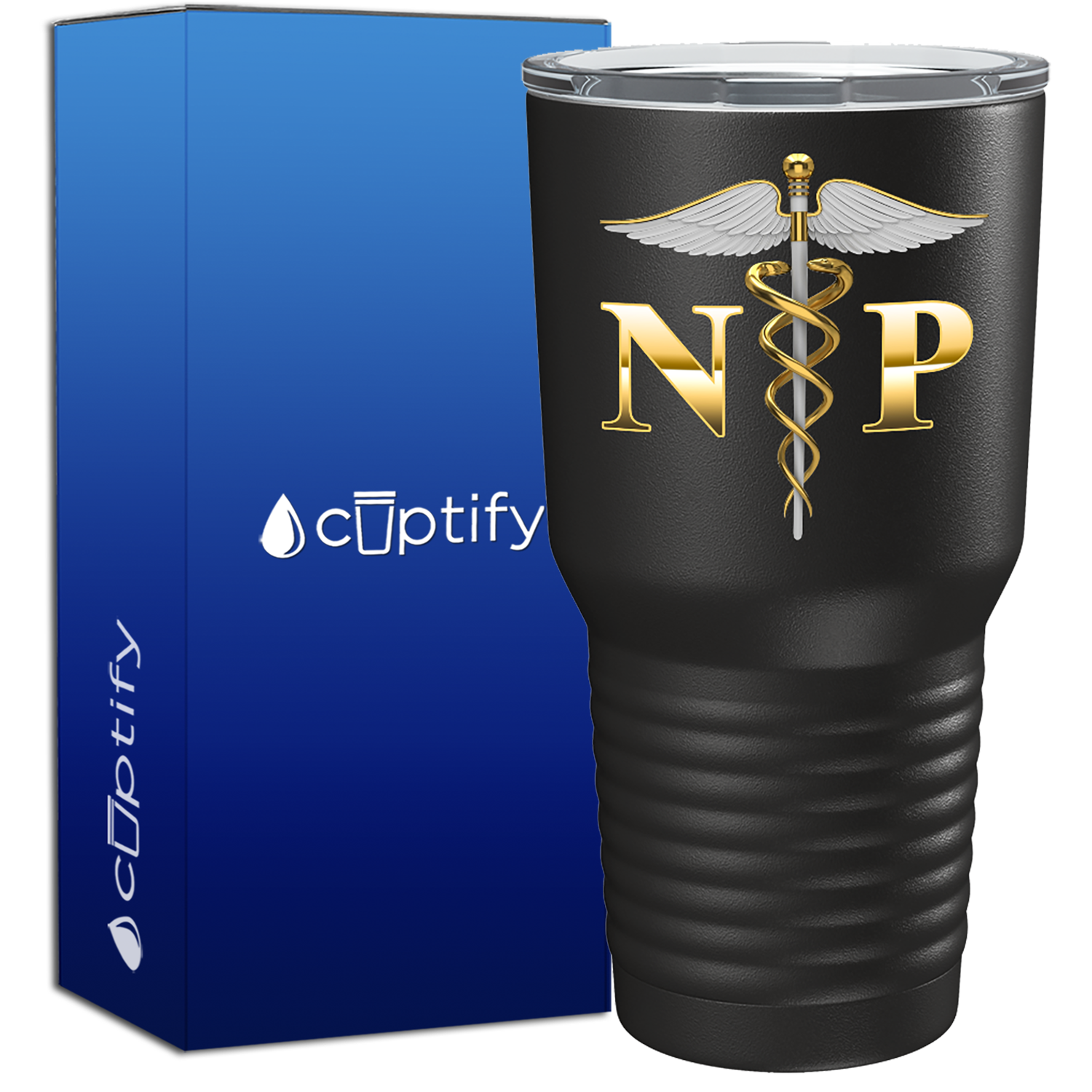 Nurse Practitioner Caduceus  Nurse Tumbler