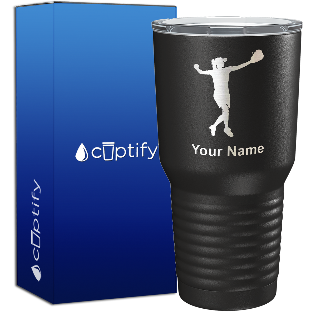 Softball Player 30oz Softball Tumbler