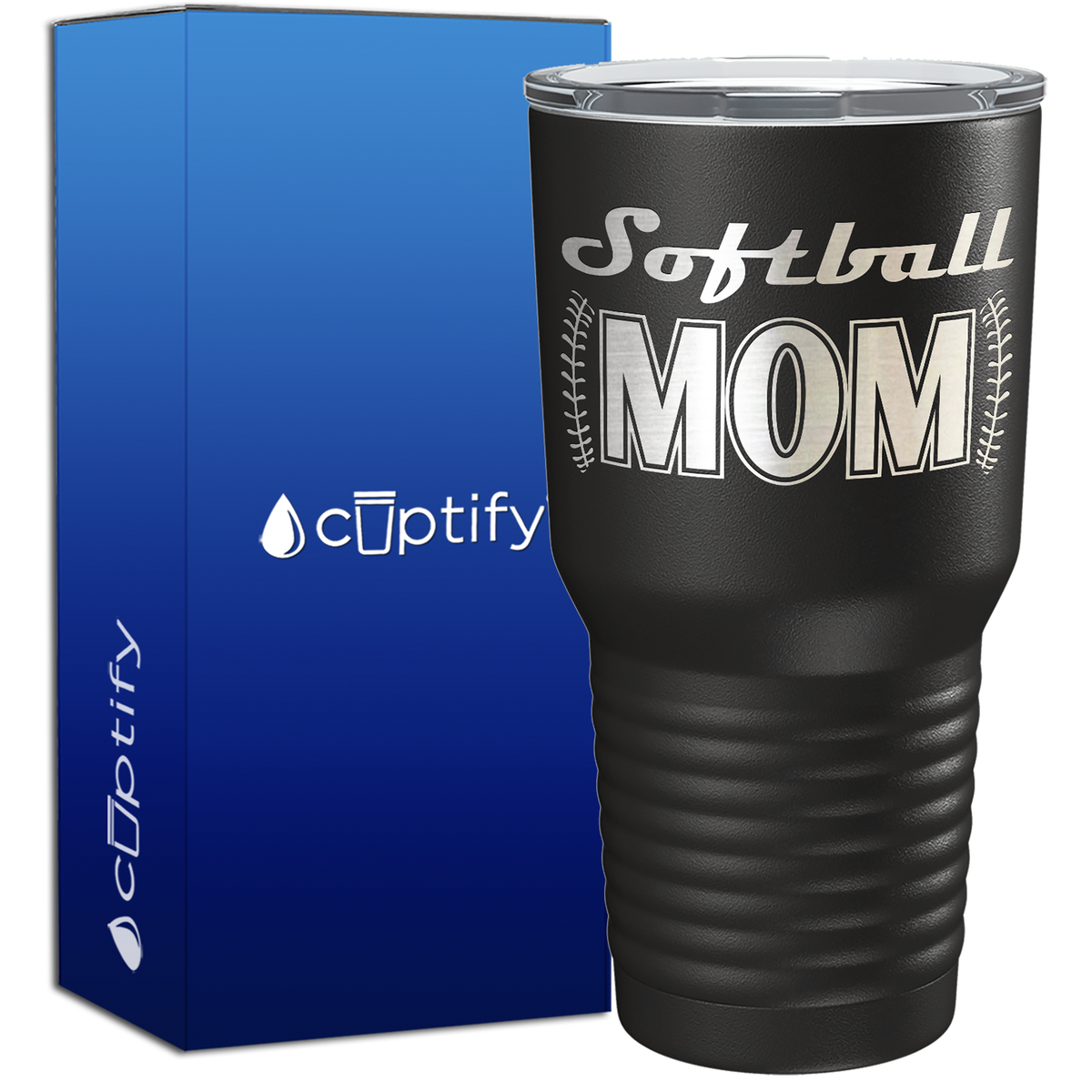 Softball Mom 30oz Softball Tumbler