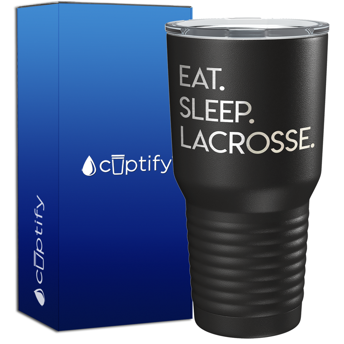 Eat Sleep Lacrosse 30oz Lacrosse Tumbler
