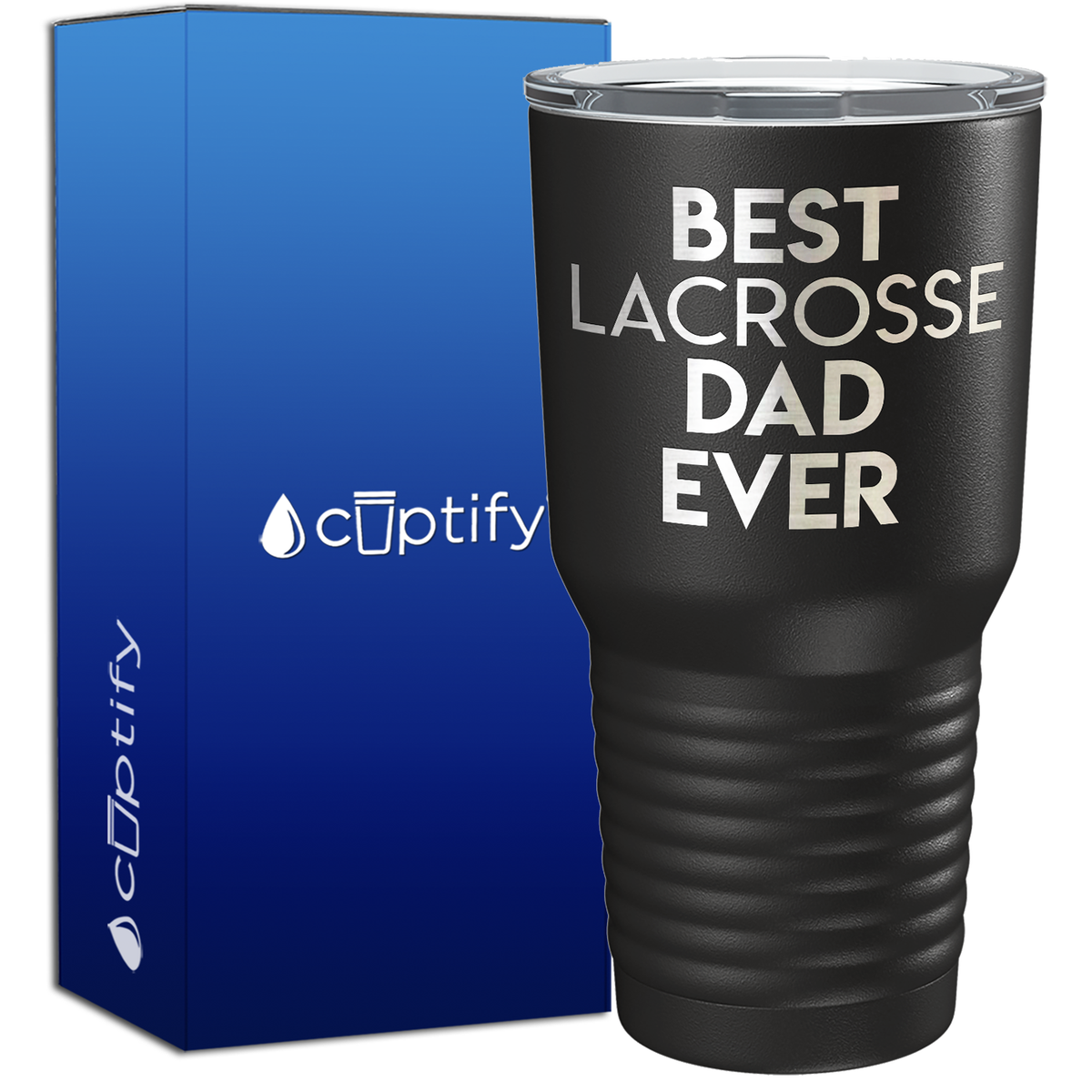 Best Lacrosse Dad Ever 30oz Lacrosse Tumbler