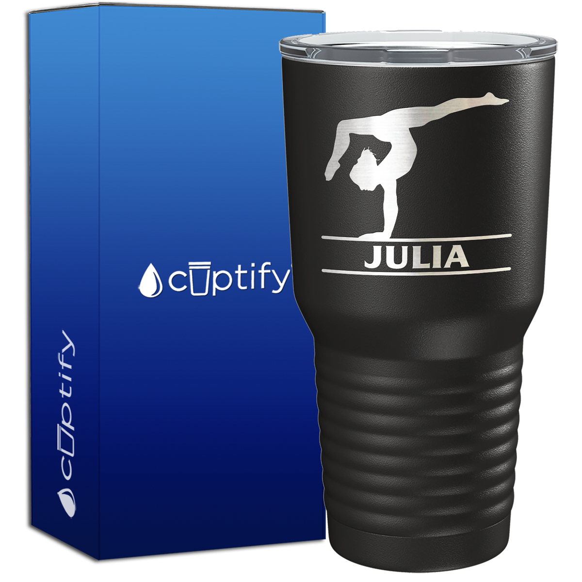 Personalized Gymnastics 30oz Gymnastics Tumbler