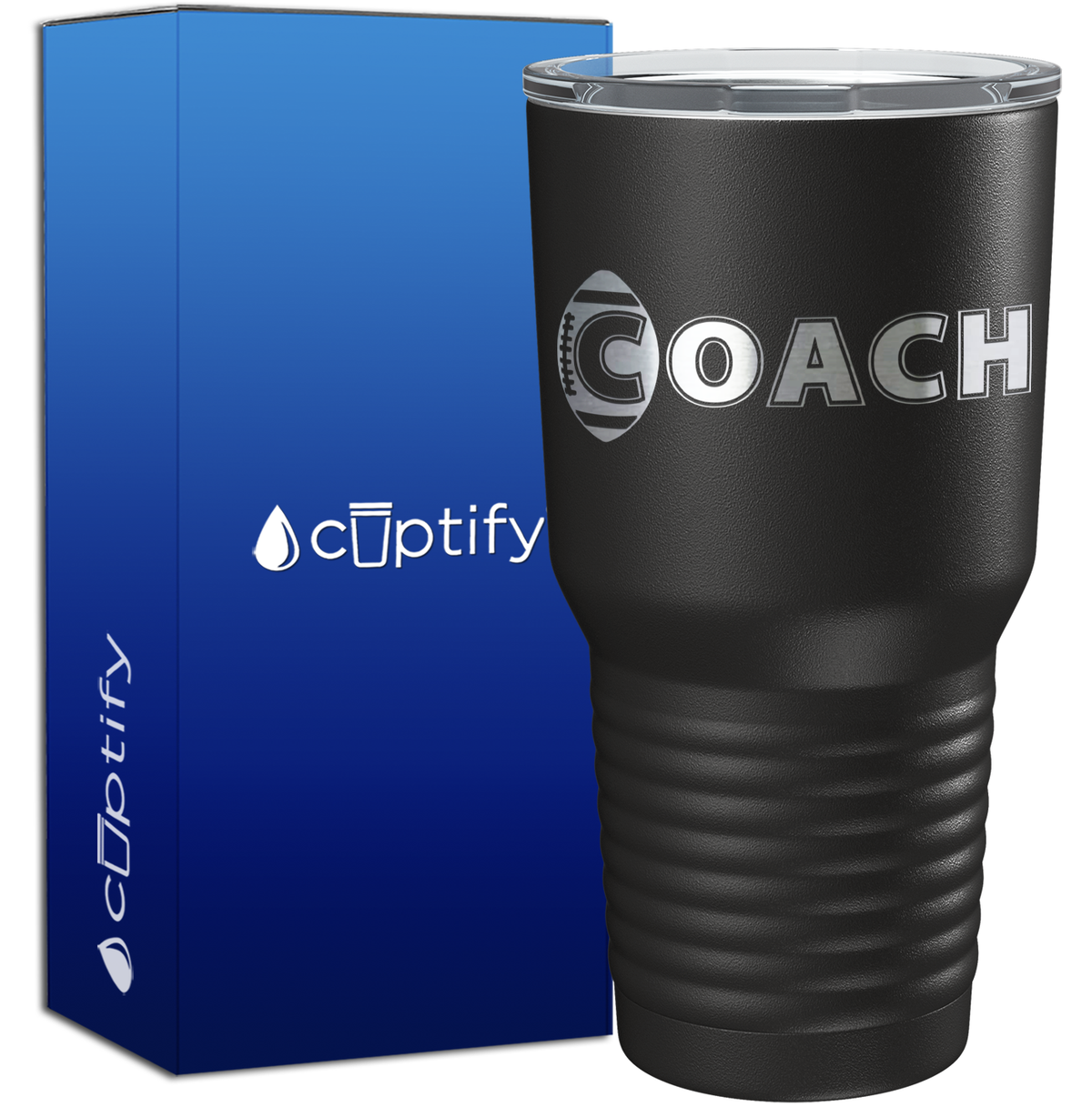 Football Coach 30oz Coach Tumbler