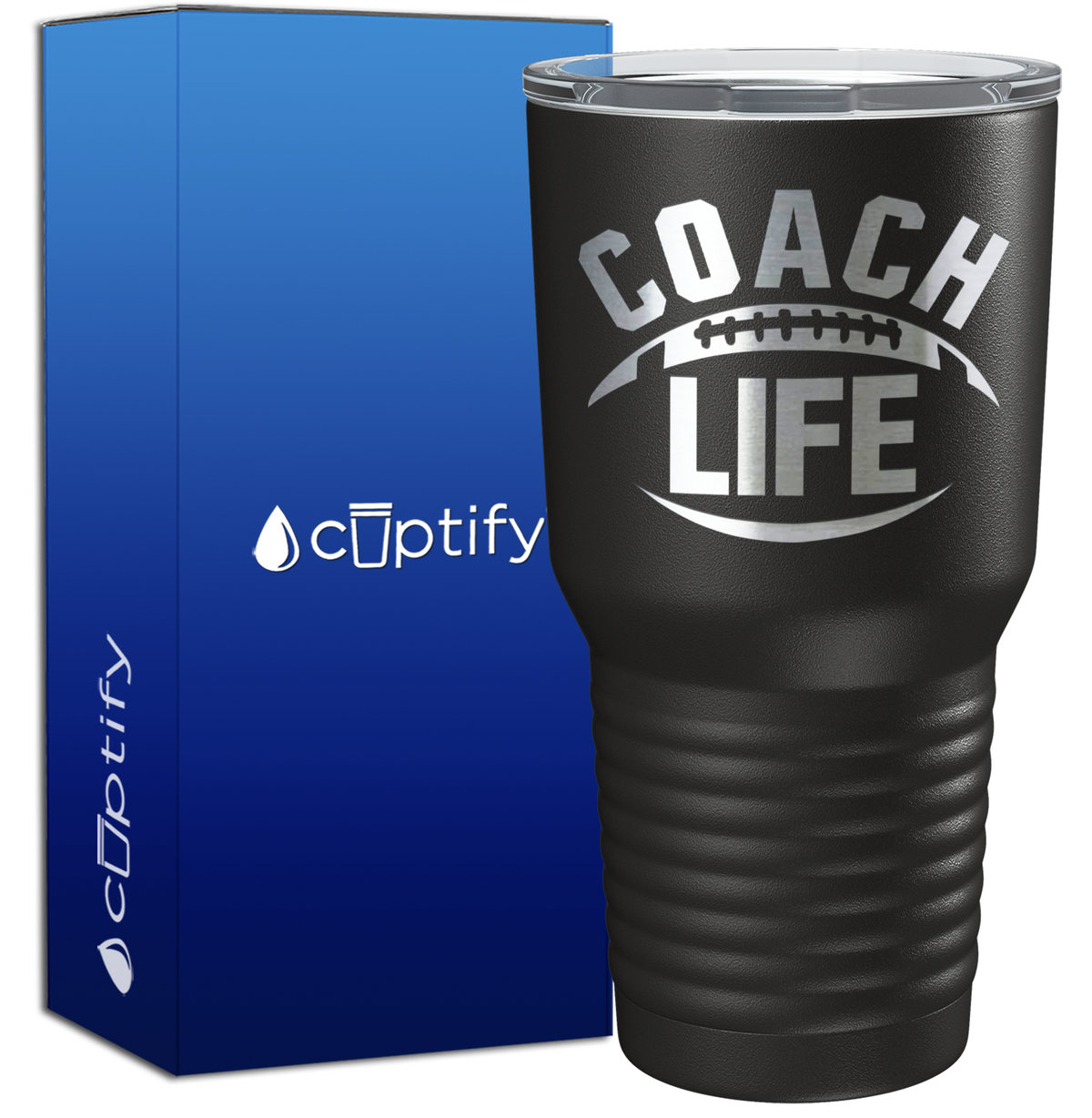 Football Coach Life 30oz Coach Tumbler