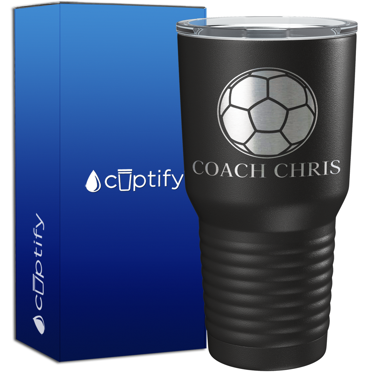 Personalized Soccer Coach 30oz Coach Tumbler