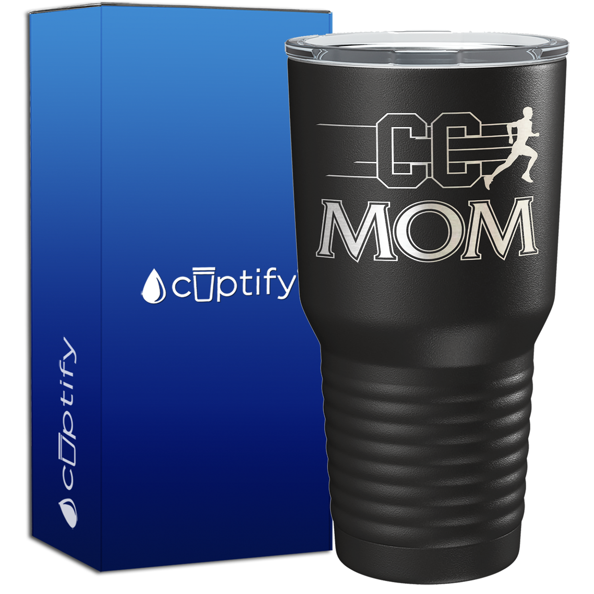 Cross Country Mom 30oz Cross Country Tumbler