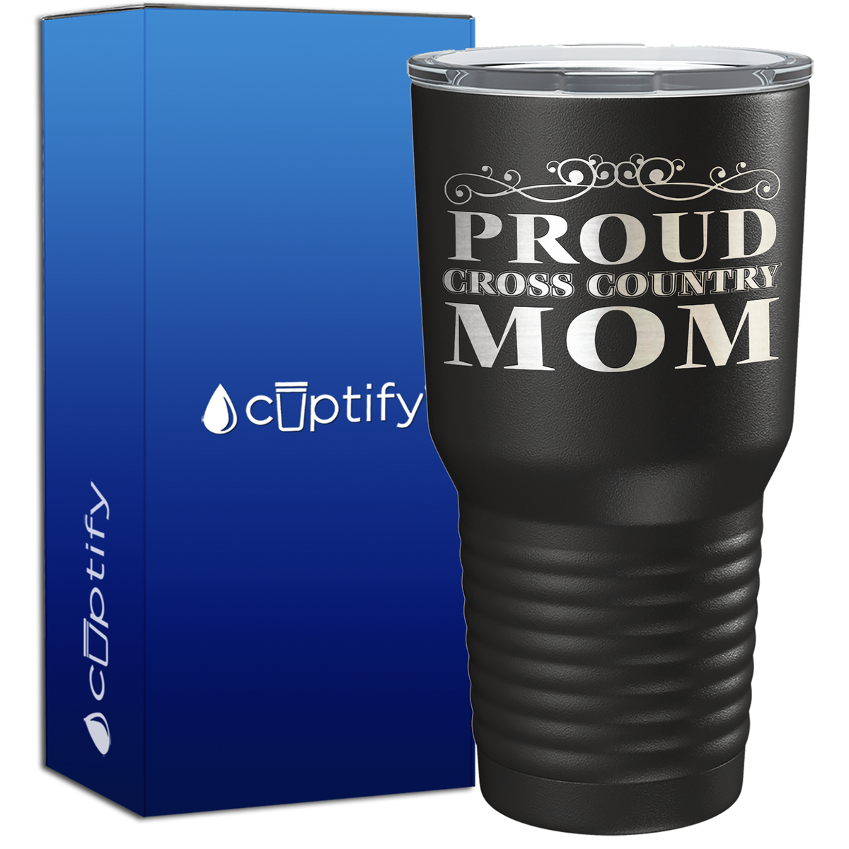 Proud Cross Country Mom 30oz Cross Country Tumbler