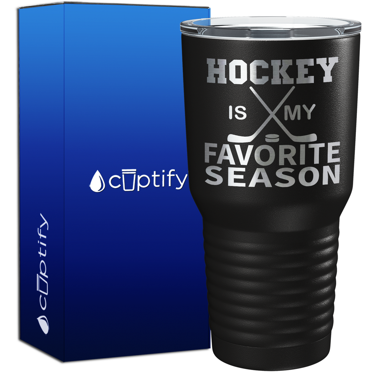 Hockey is My Favorite Person 30oz Hockey Tumbler