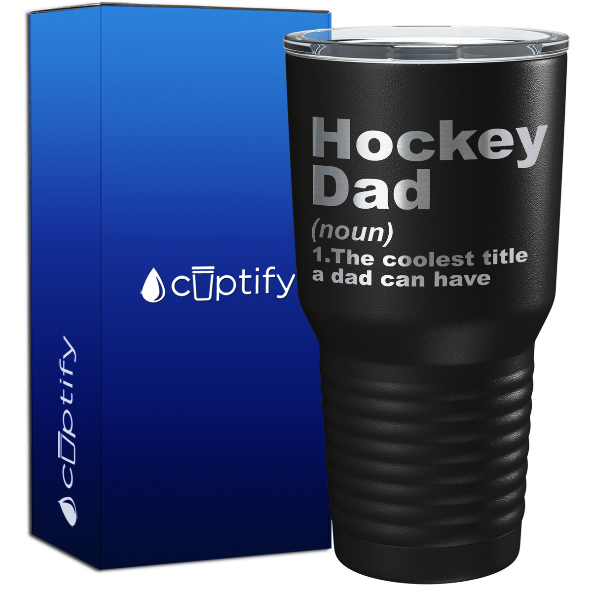 Hockey Dad Definition 30oz Hockey Tumbler