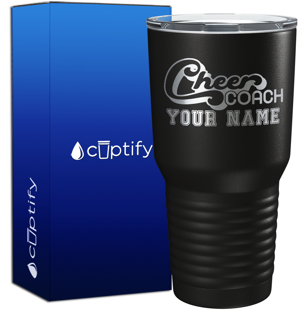 Personalized Cheer Coach 30oz Coach Tumbler