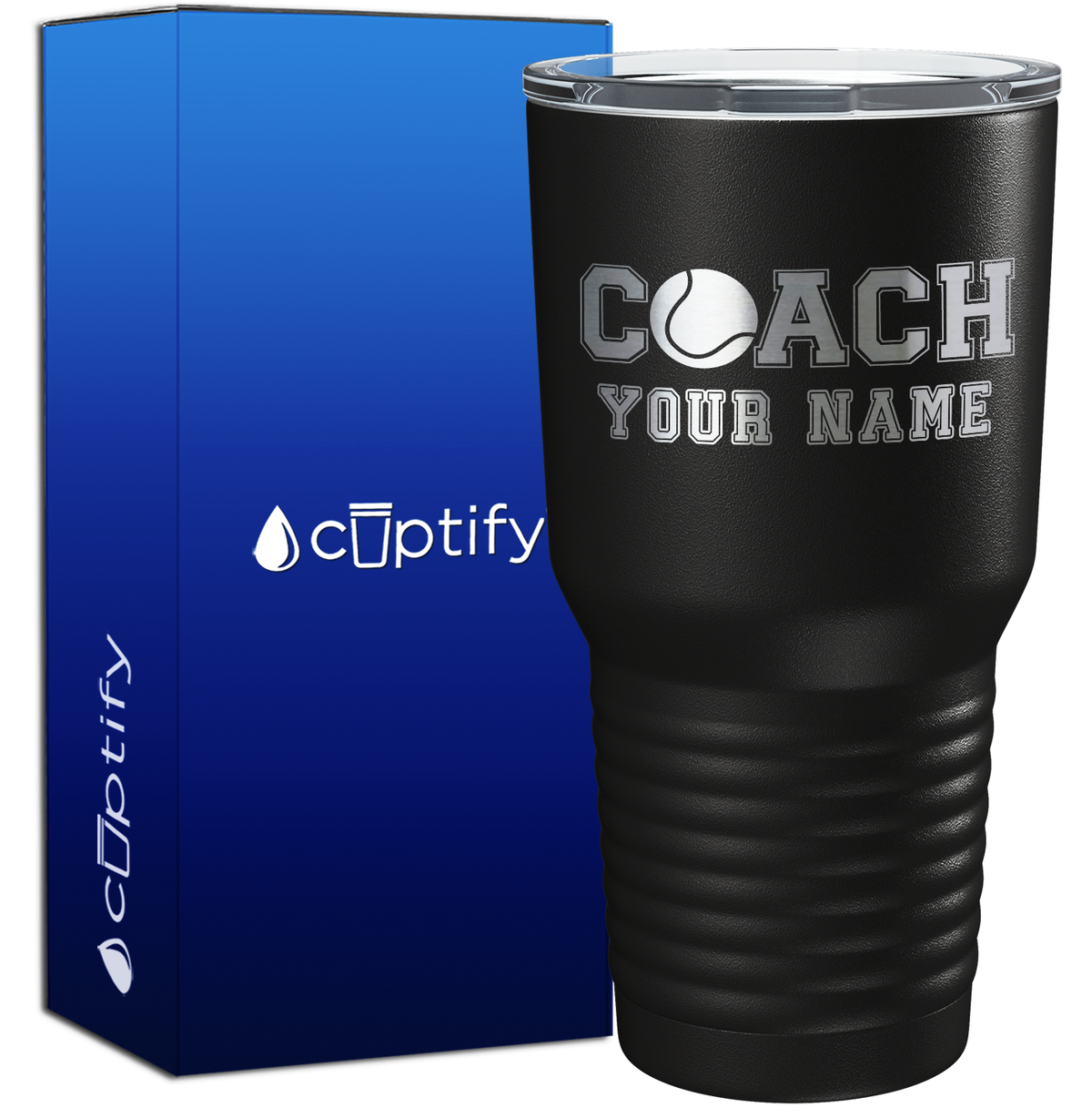 Personalized Coach Tennis 30oz Coach Tumbler