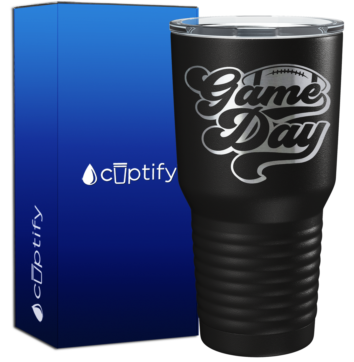 Game Day Football 30oz Football Tumbler