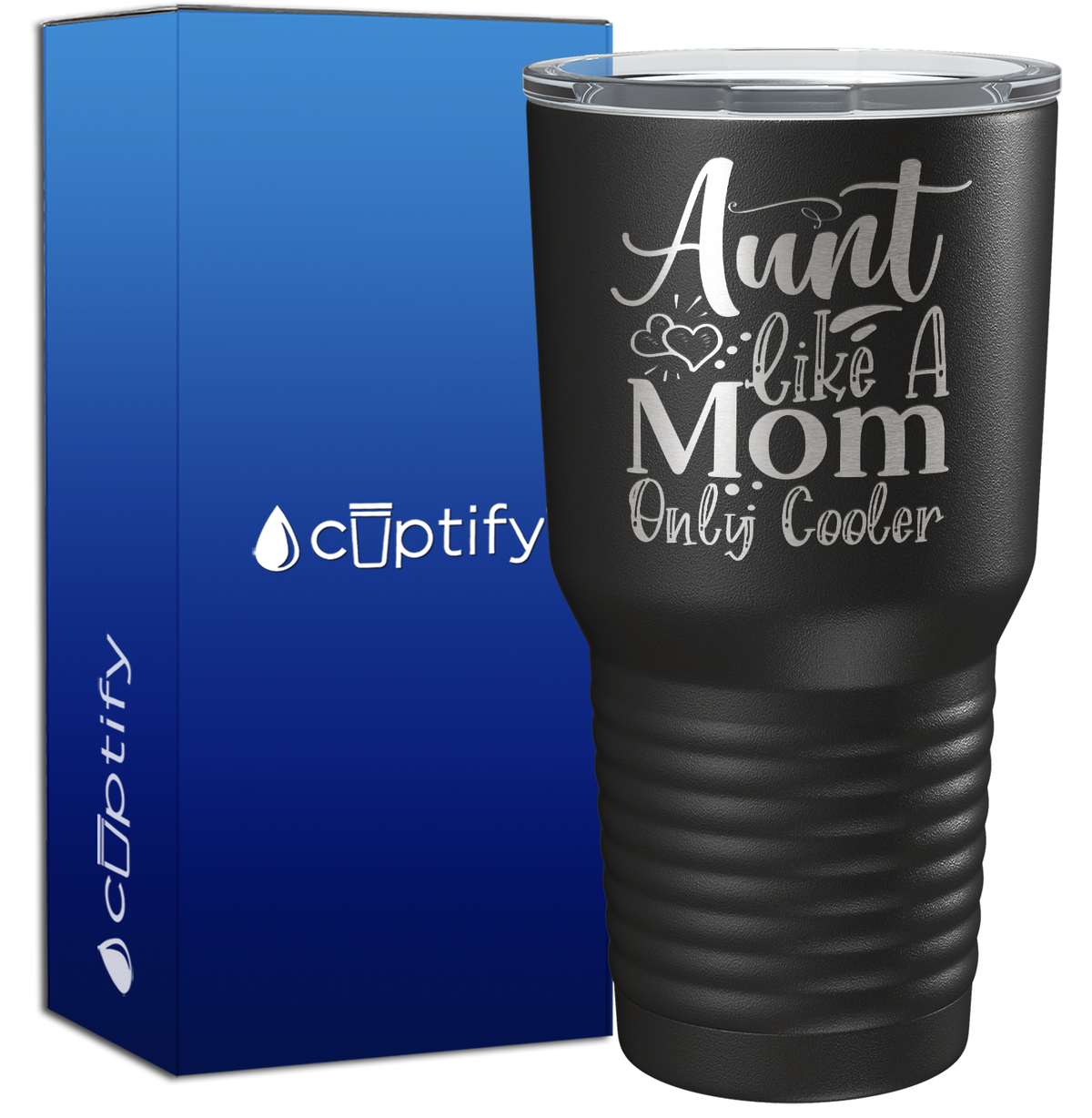 Aunt Like A Mom Only Cooler 30oz Aunt Tumbler