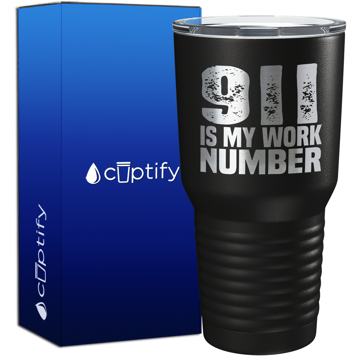 911 Is my Work Number 30oz Dispatcher Tumbler
