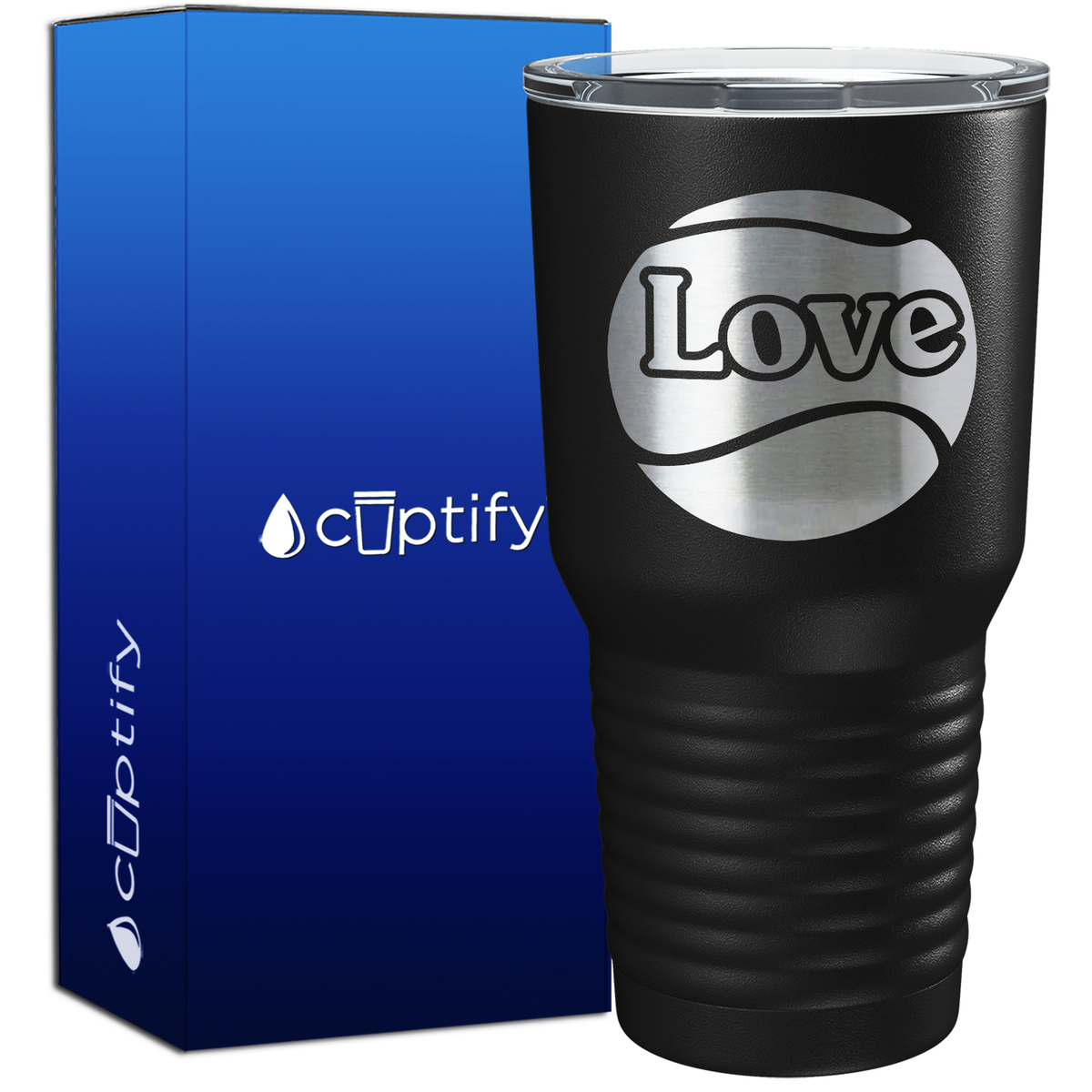 Tennis Ball Love 30oz Tennis Tumbler