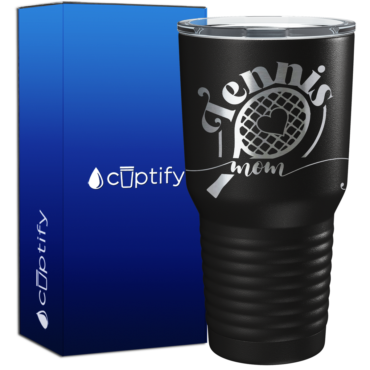 Tennis Racket Mom 30oz Tennis Tumbler