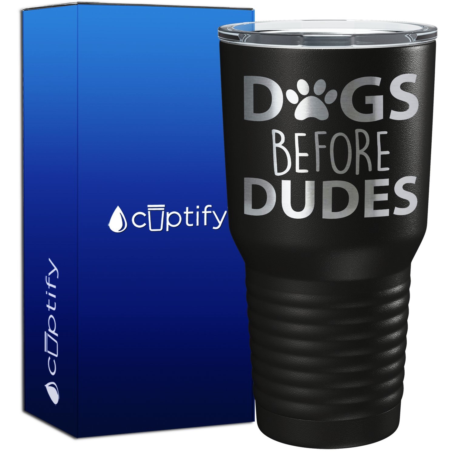 Dogs before Dudes 30oz Dogs Tumbler