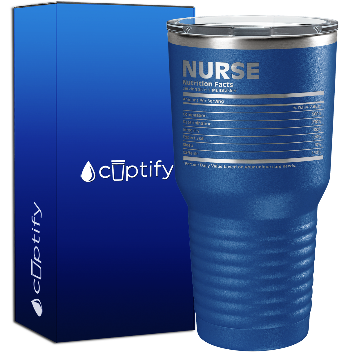 Nurse Nutrition Facts 30oz Nurse Tumbler