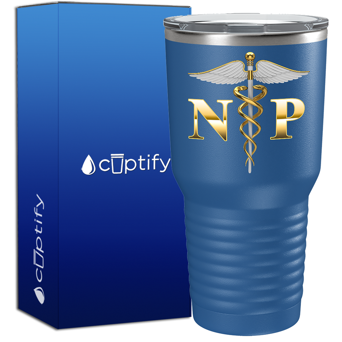 Nurse Practitioner Caduceus  Nurse Tumbler