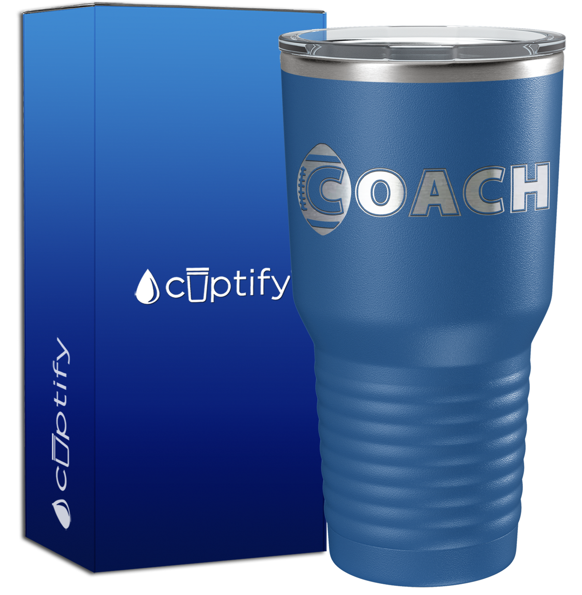 Football Coach 30oz Coach Tumbler