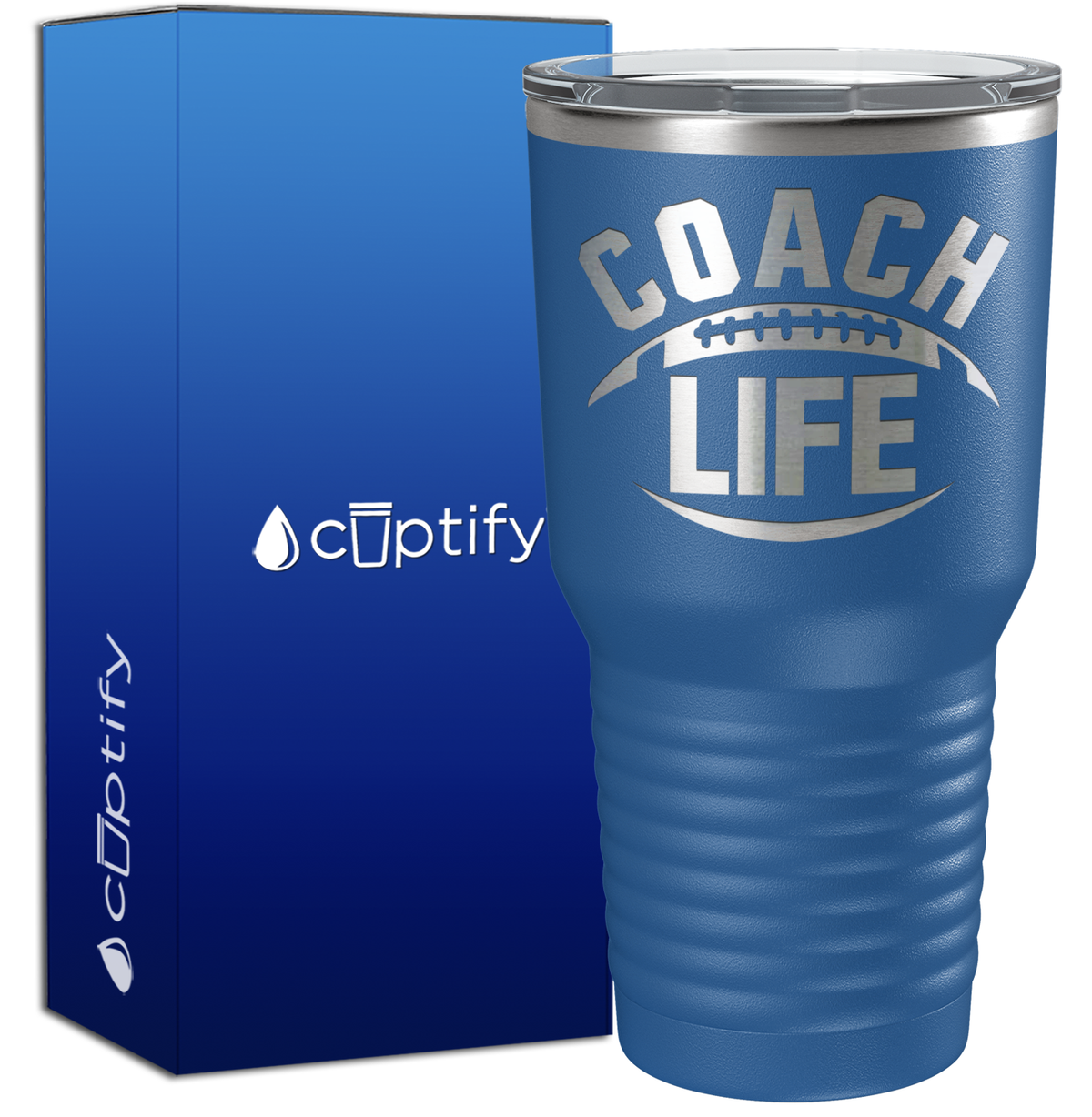 Football Coach Life 30oz Coach Tumbler