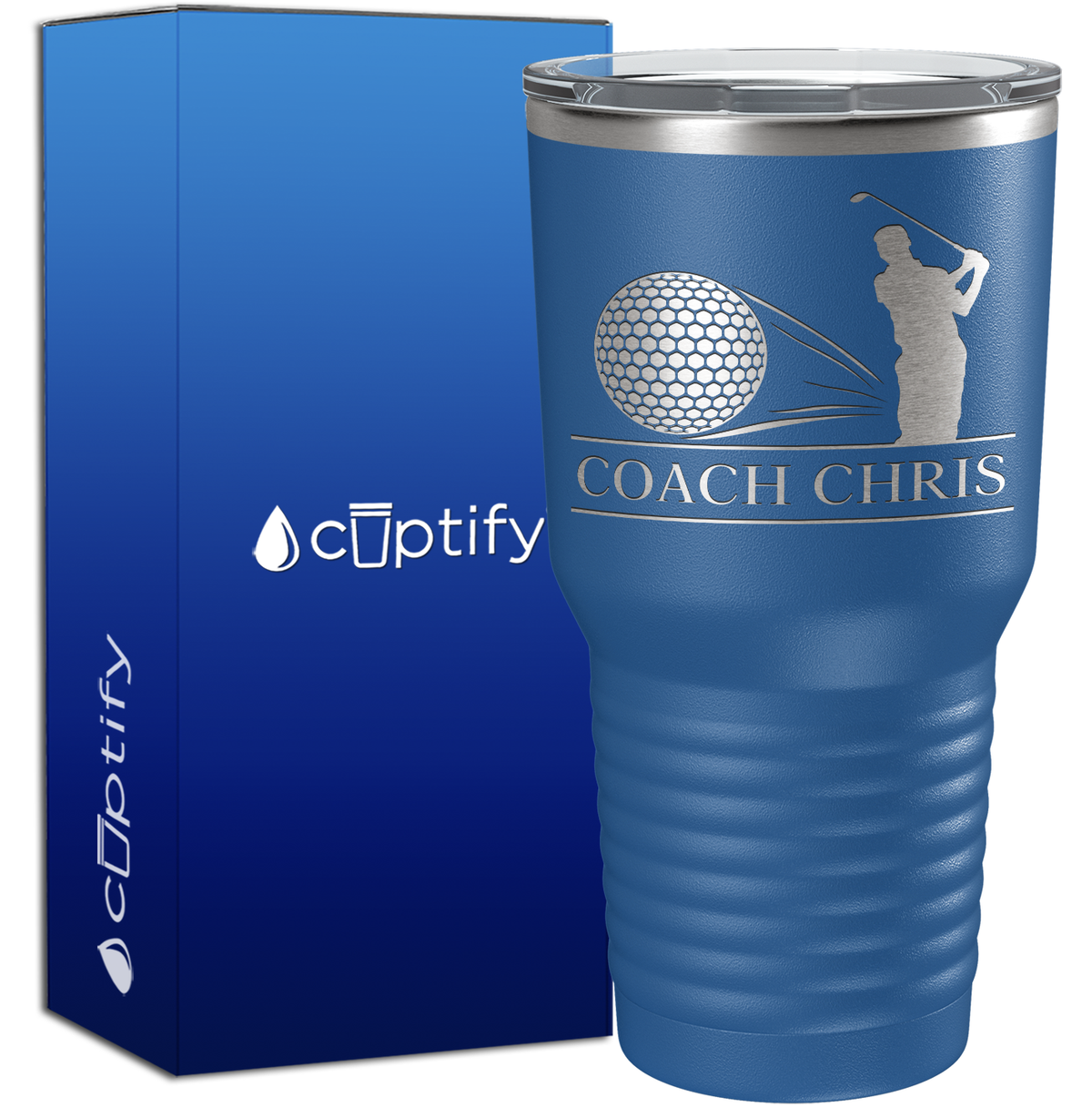 Personalized Golf Coach 30oz Coach Tumbler