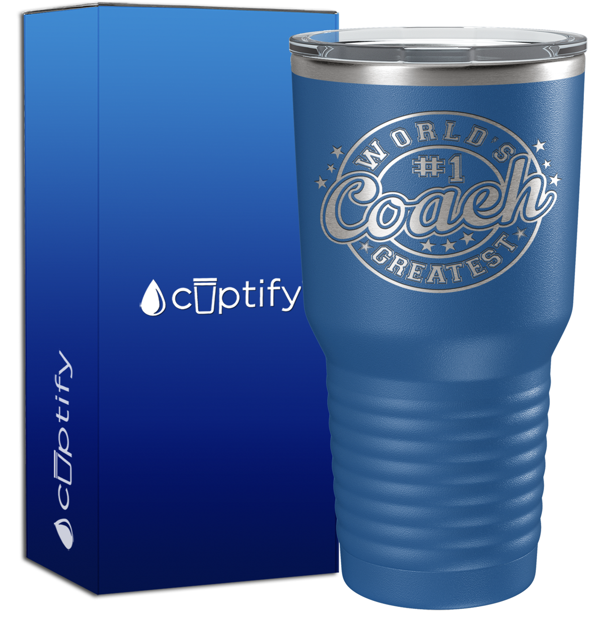 World's #1 Greatest Coach 30oz Coach Tumbler