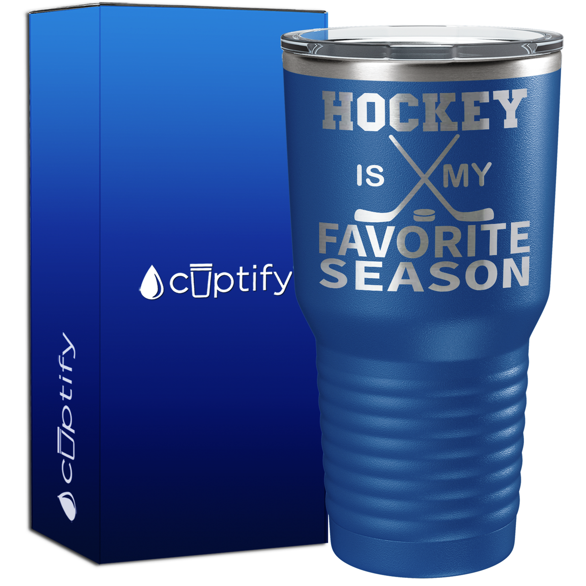 Hockey is My Favorite Person 30oz Hockey Tumbler