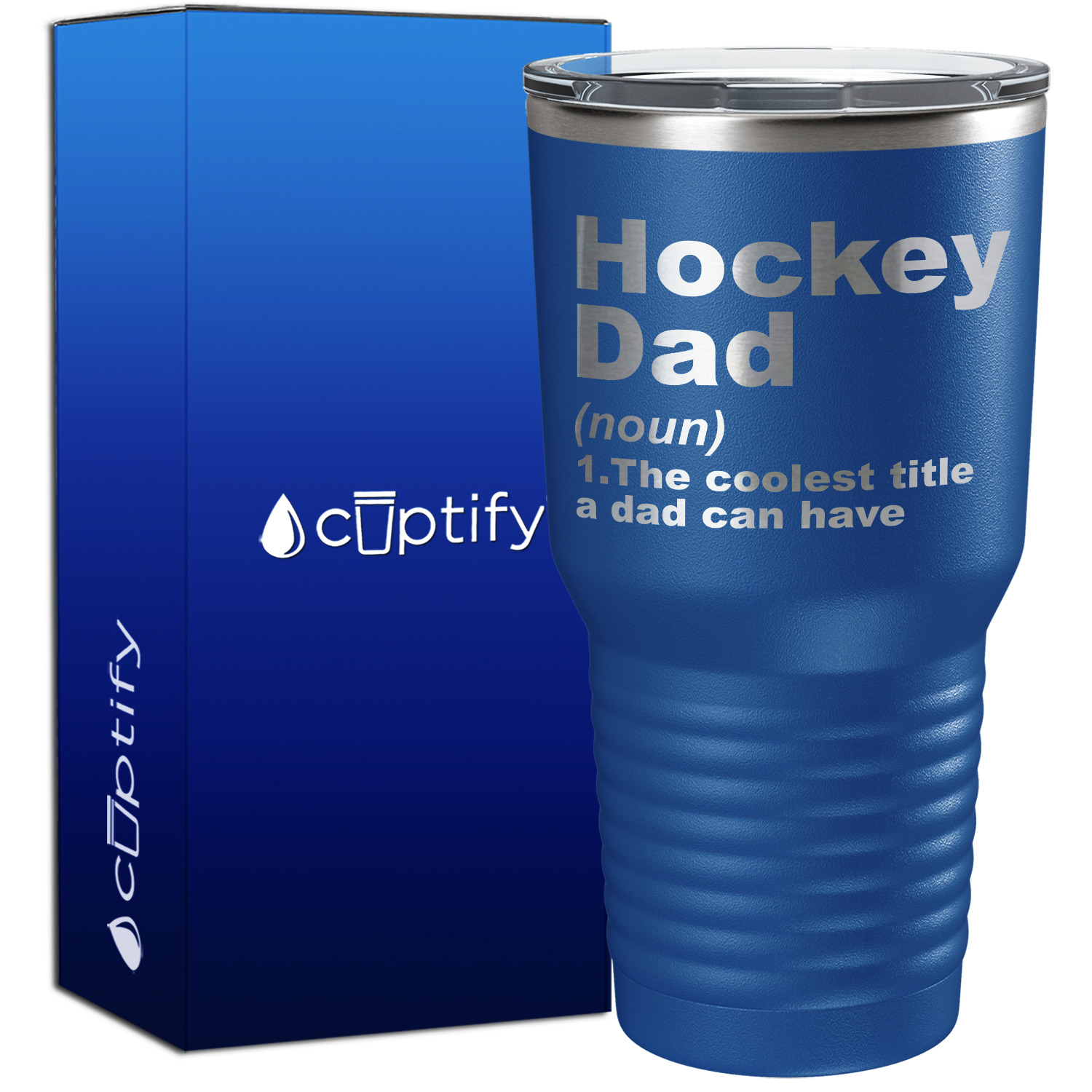 Hockey Dad Definition 30oz Hockey Tumbler