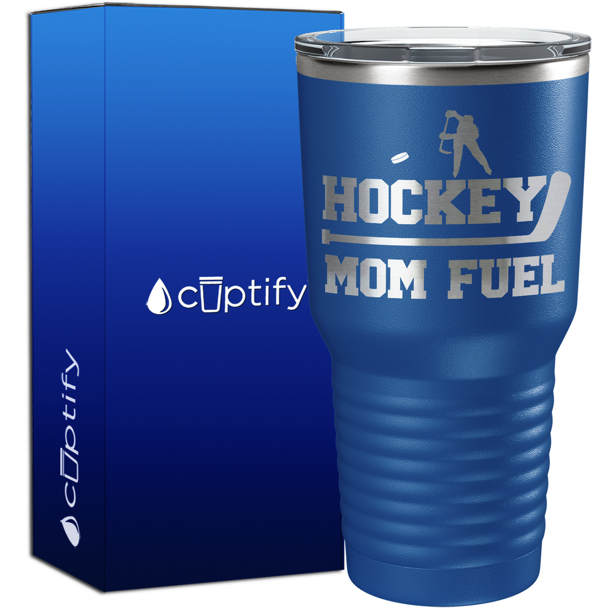 Hockey Mom Fuel 30oz Hockey Tumbler