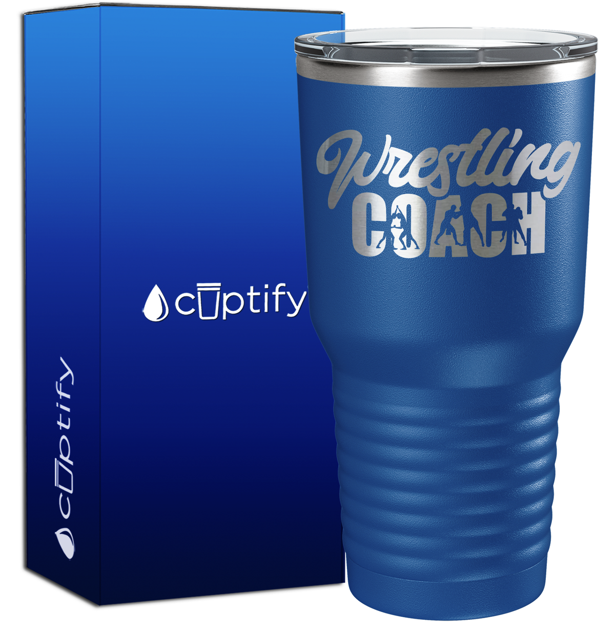 Wrestling Coach 30oz Coach Tumbler
