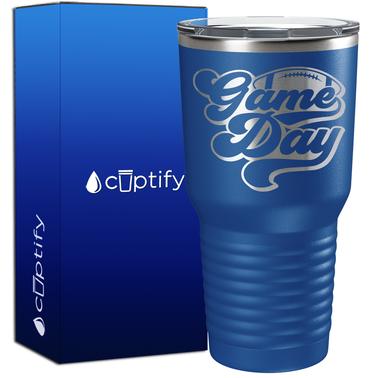 Game Day Football 30oz Football Tumbler