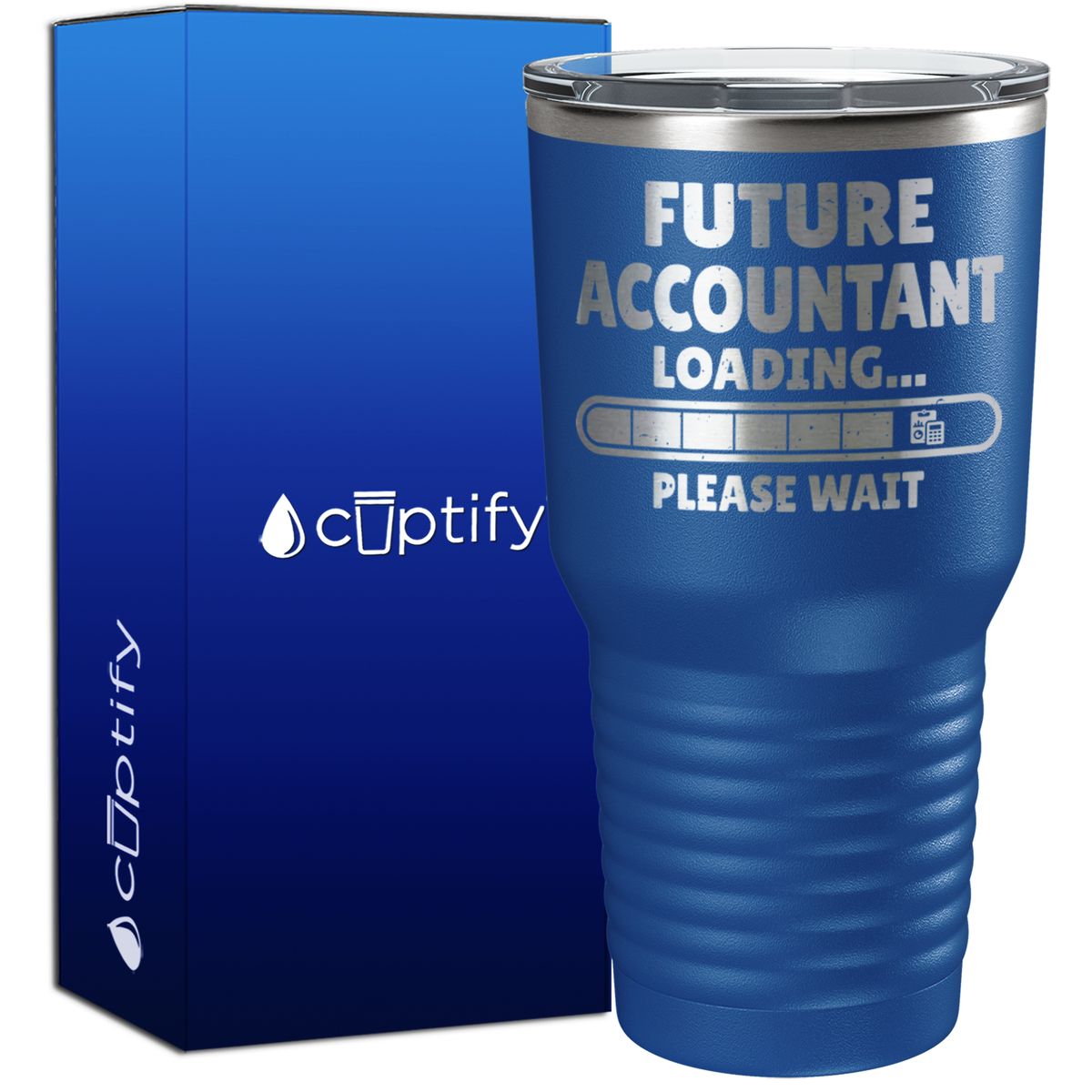 Future Accountant Loading 30oz Accountant Tumbler