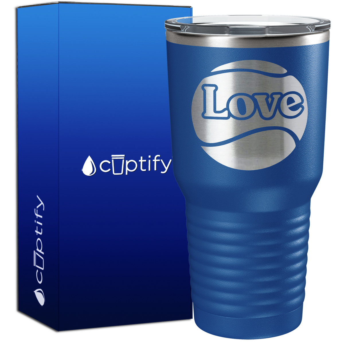 Tennis Ball Love 30oz Tennis Tumbler