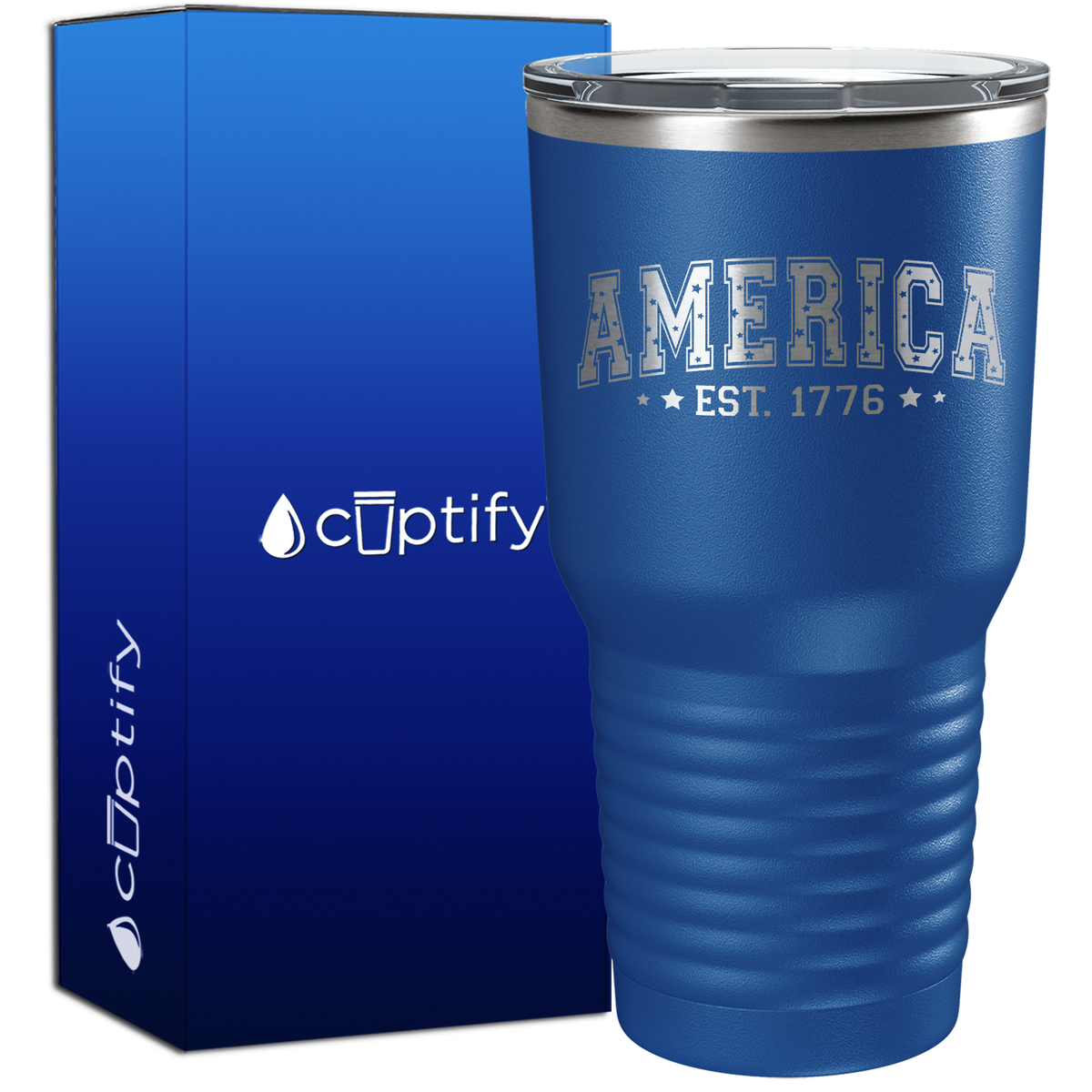 America Est. 1776 30oz 4th of July Tumbler