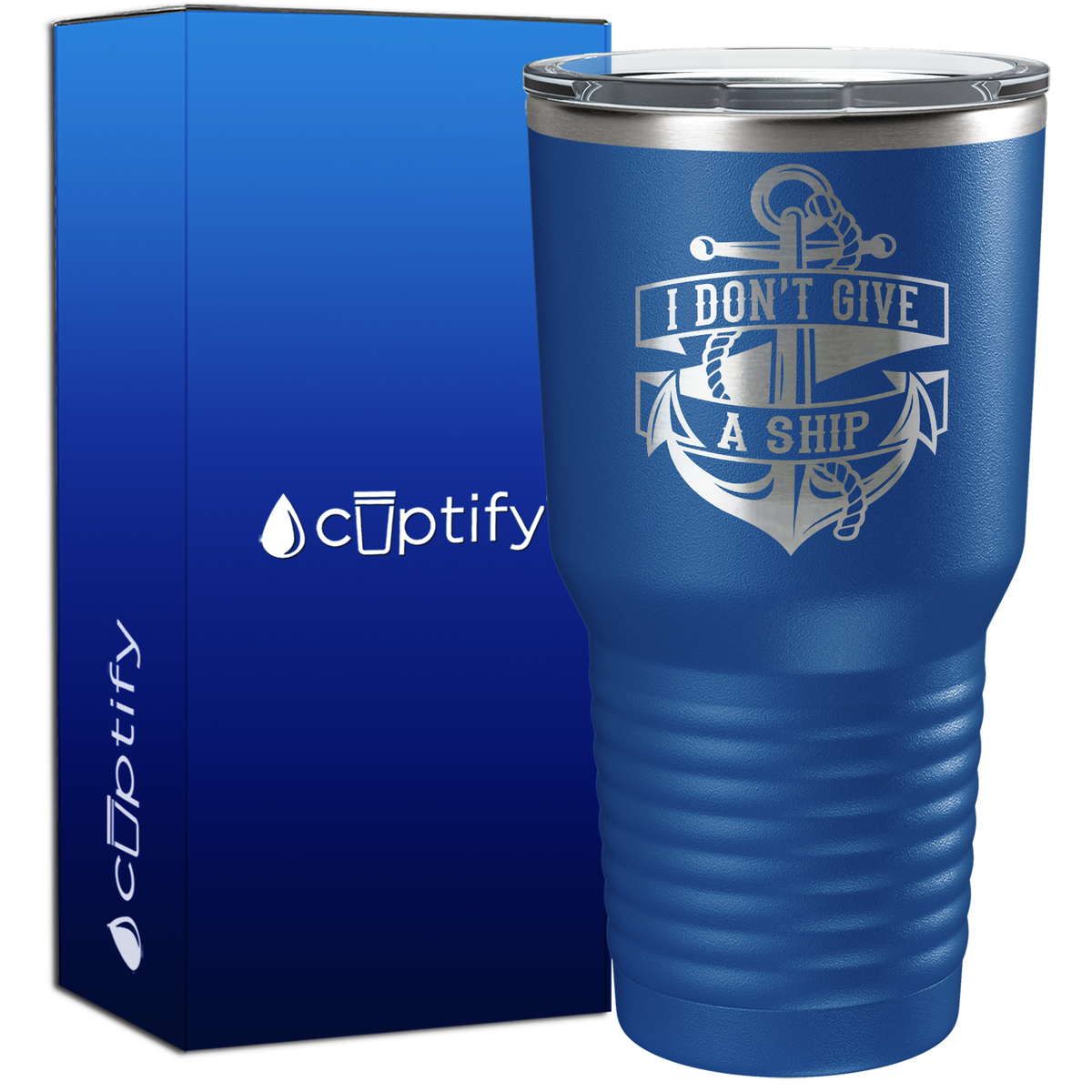 I Dont Give a Ship 30oz Anchor Tumbler