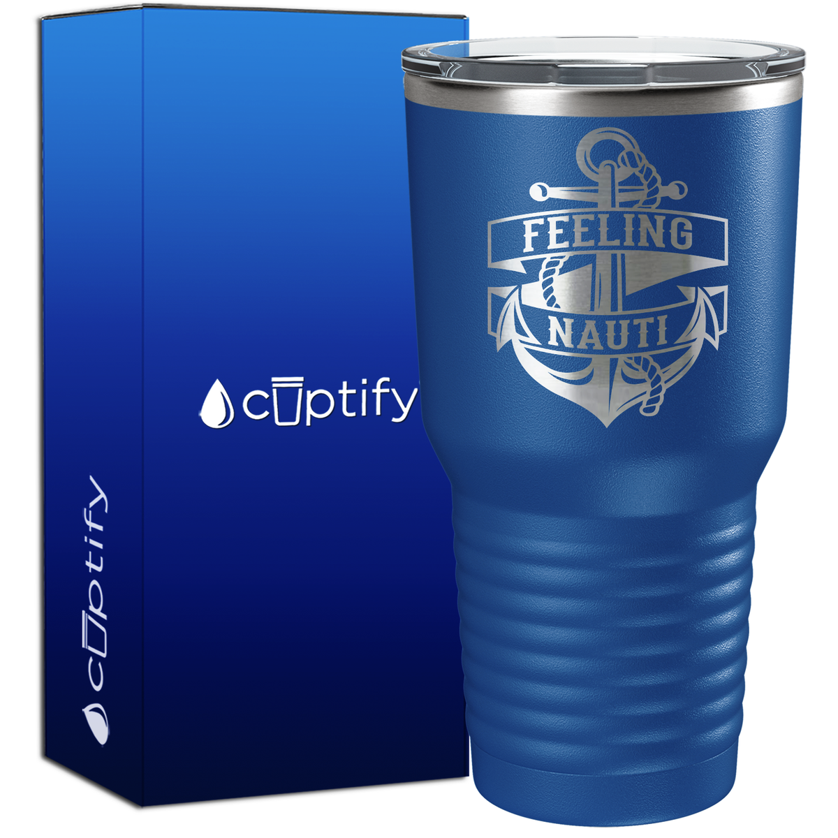 Feeling Nauti 30oz Anchor Tumbler