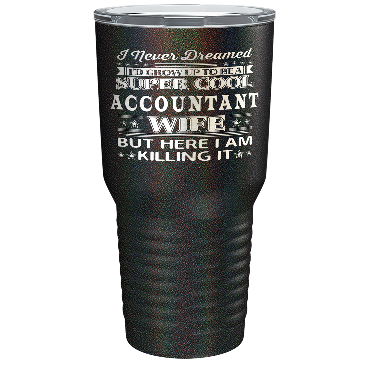 Im an Accountant not a Magician on 30oz Stainless Steel Tumbler