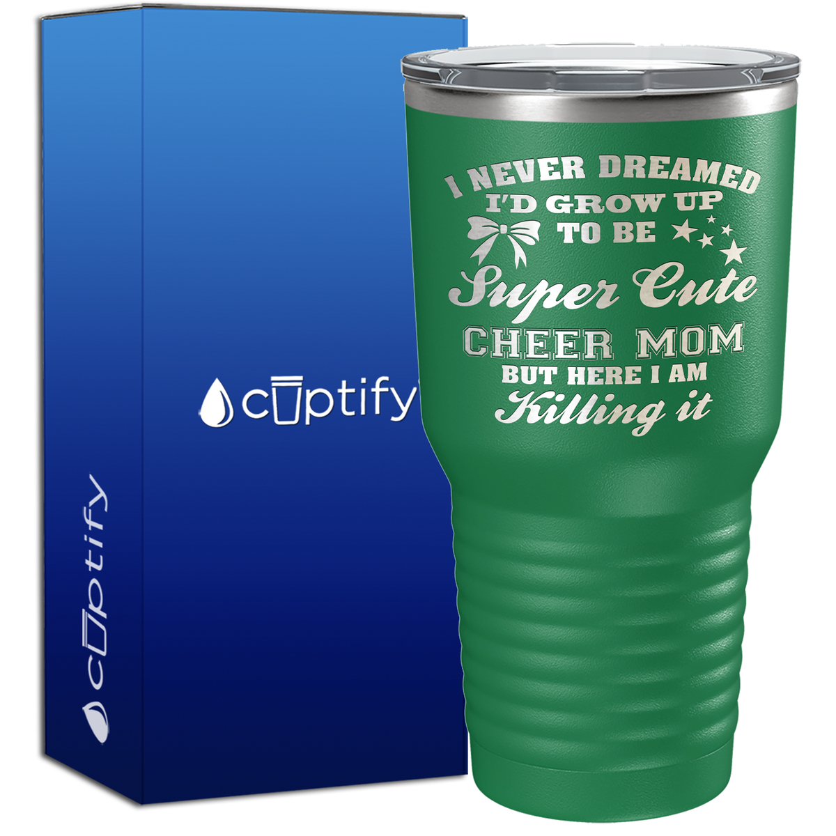 I Never Dreamed I'd Grow Up 30oz Cheer Tumbler