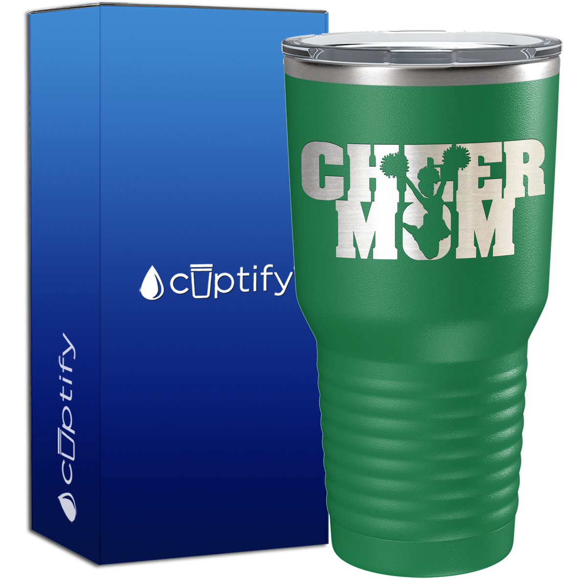 Cheer Mom 30oz Cheer Tumbler