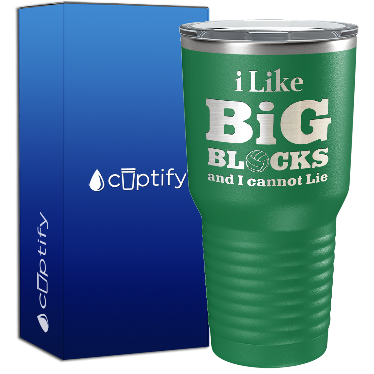 I Like Big Blocks 30oz Stainless Steel Tumbler