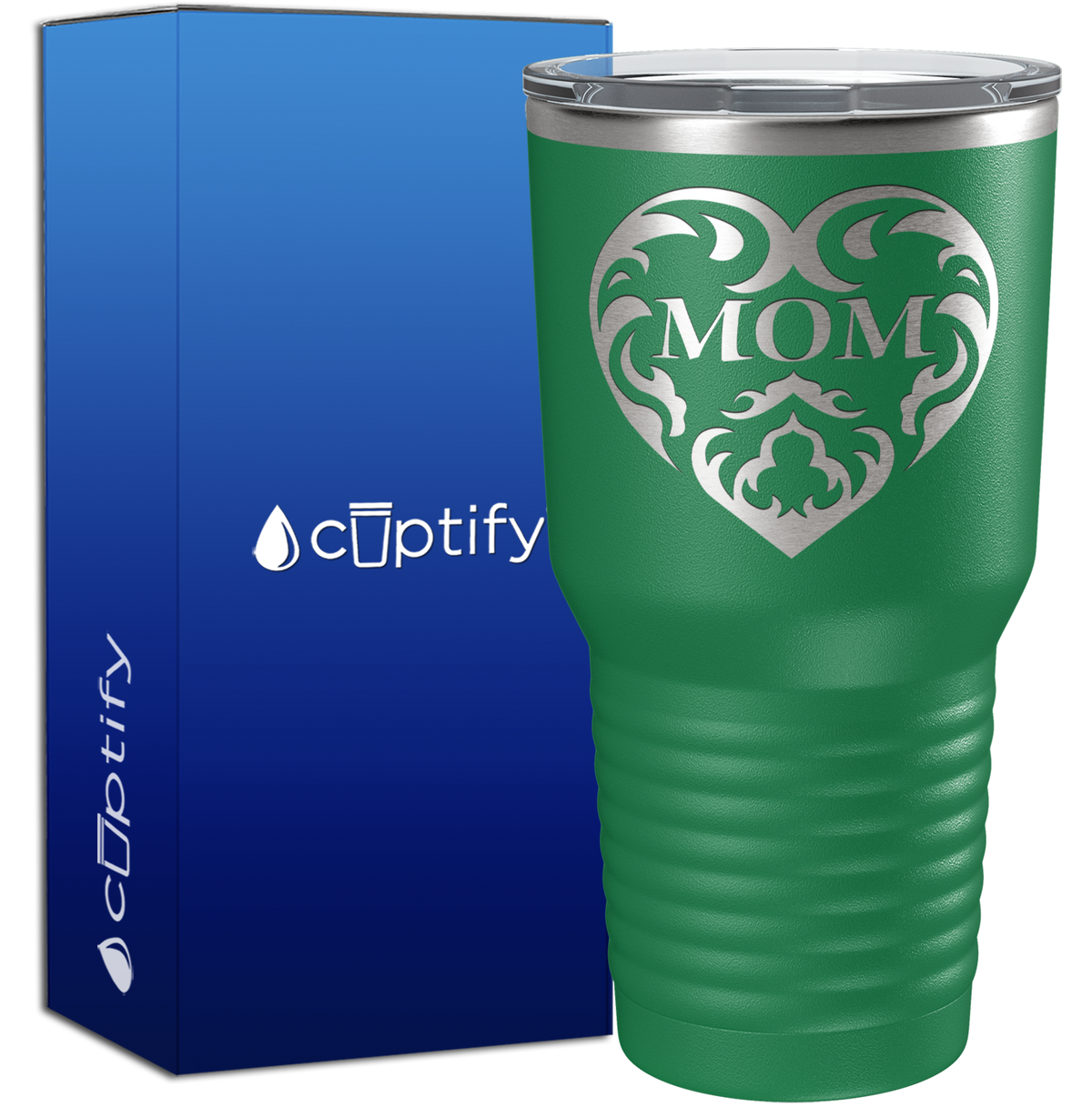 Mom Heart 30oz Mom Tumbler