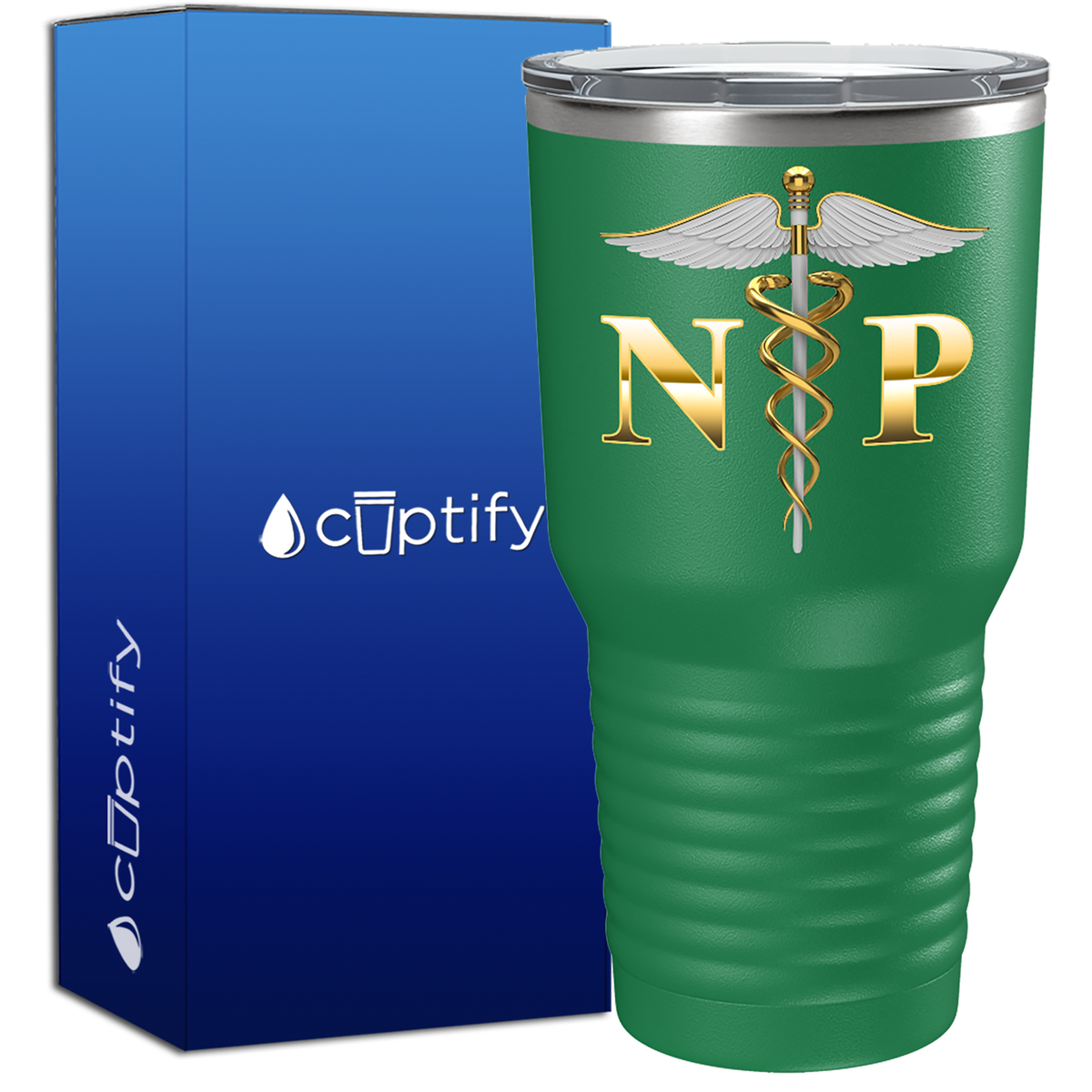 Nurse Practitioner Caduceus  Nurse Tumbler