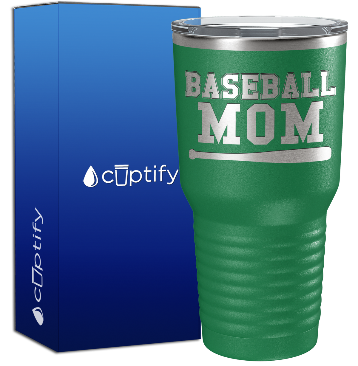 Baseball Mom 30oz Baseball Tumbler