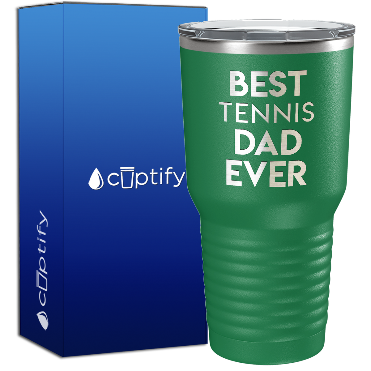 Best Tennis Dad Ever 30oz Tennis Tumbler