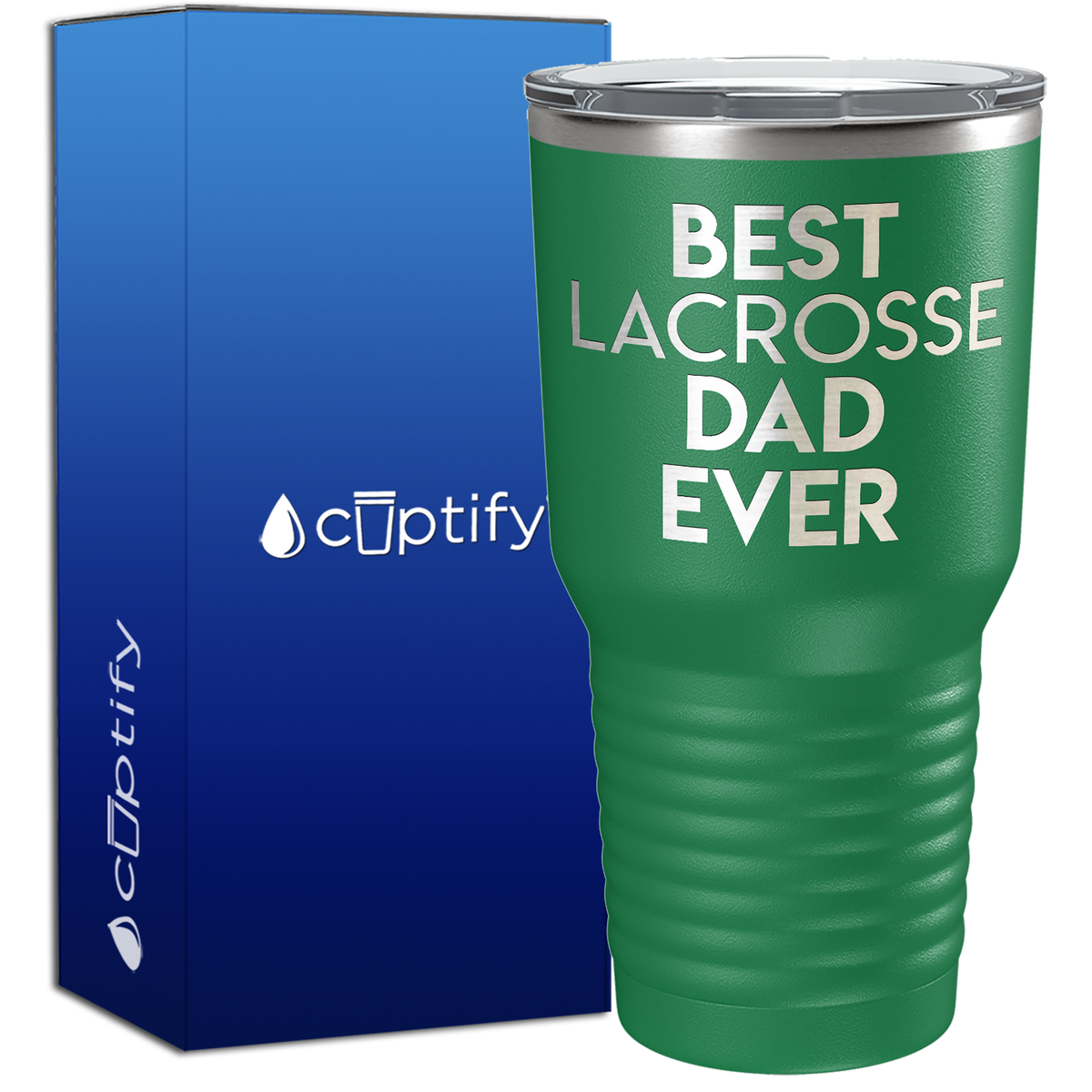 Best Lacrosse Dad Ever 30oz Lacrosse Tumbler