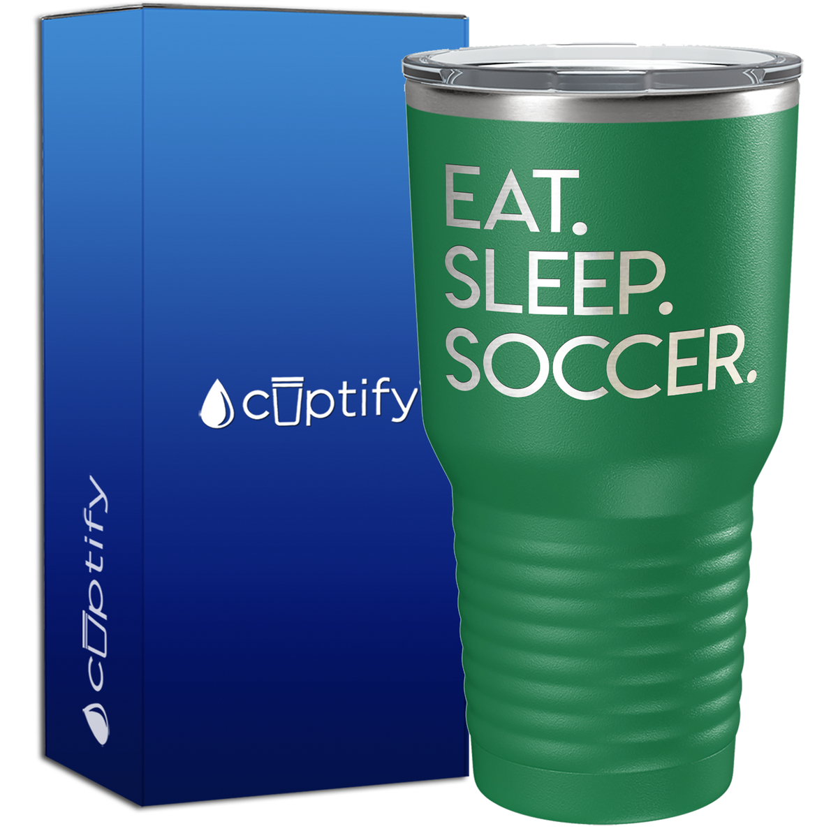 Eat Sleep Soccer 30oz Soccer Tumbler