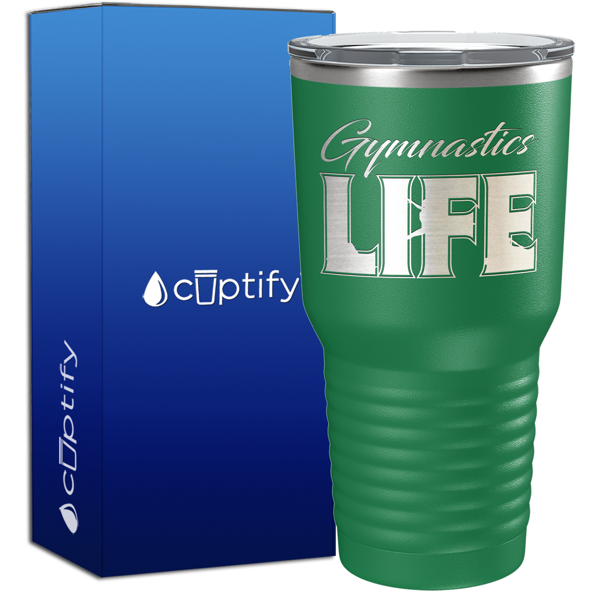 Gymnastics Life 30oz Gymnastics Tumbler