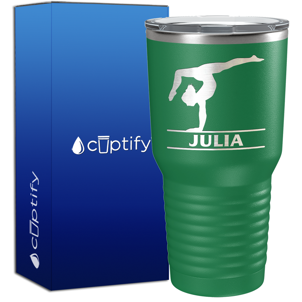 Personalized Gymnastics 30oz Gymnastics Tumbler
